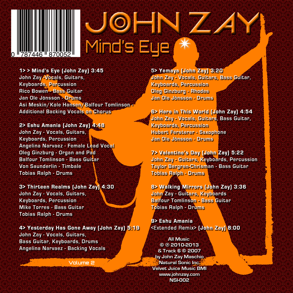 Mind's Eye, Vol. 2 - Digital Album